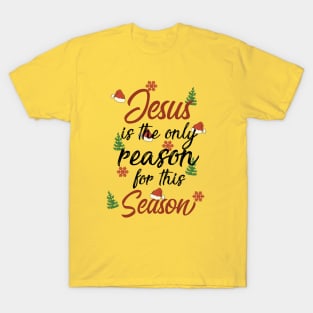 Christmas typography design T-Shirt